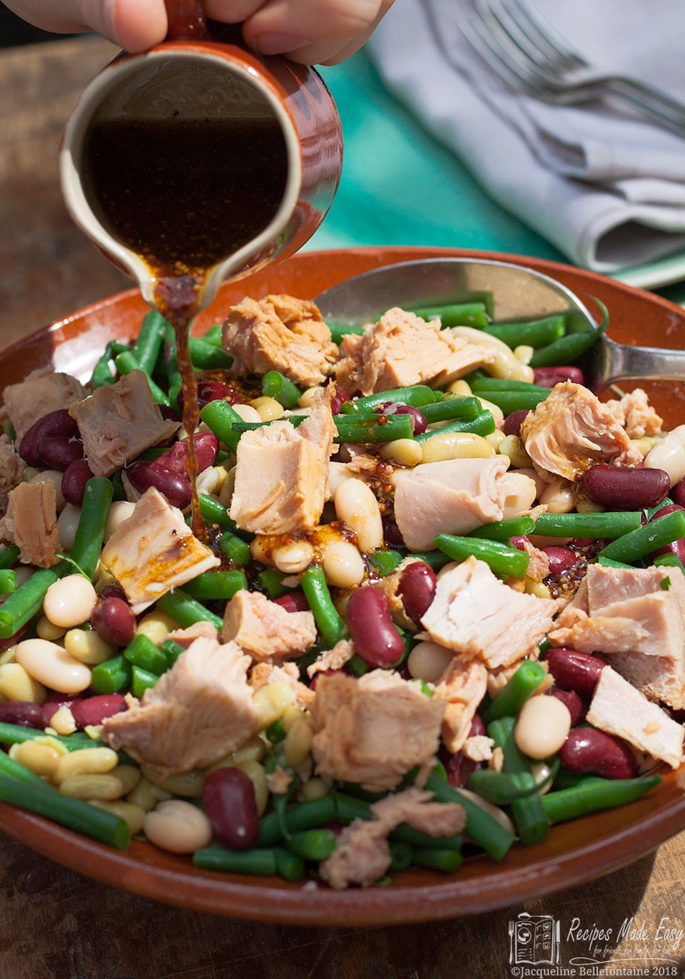 Tuna Bean salad