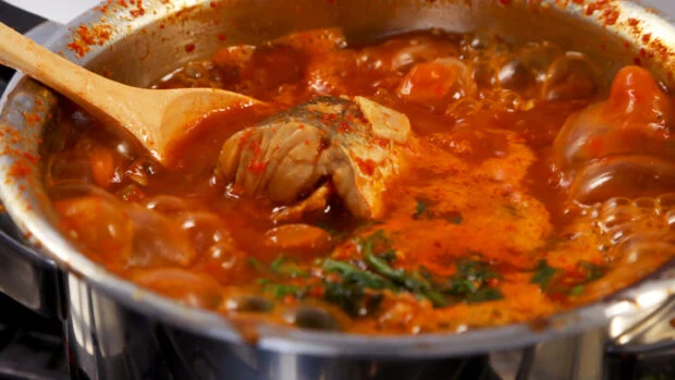 Spicy fish stew